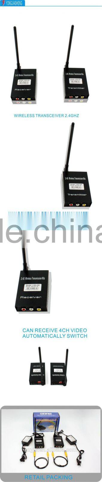 Mini 2.4 G 2W Wireless audio video Transmitter