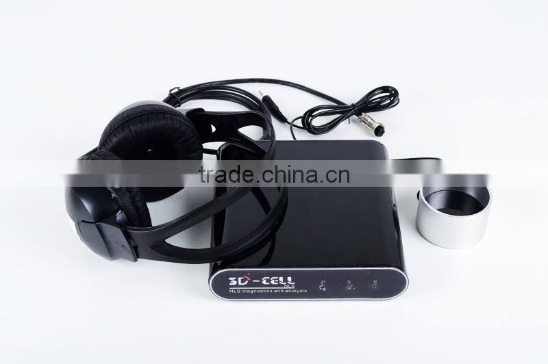 2015 Latest hot selling version 3d nls health analyzer