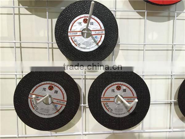 4" sharp cutting wheel flexible cut-off disc for metal and stainless steel