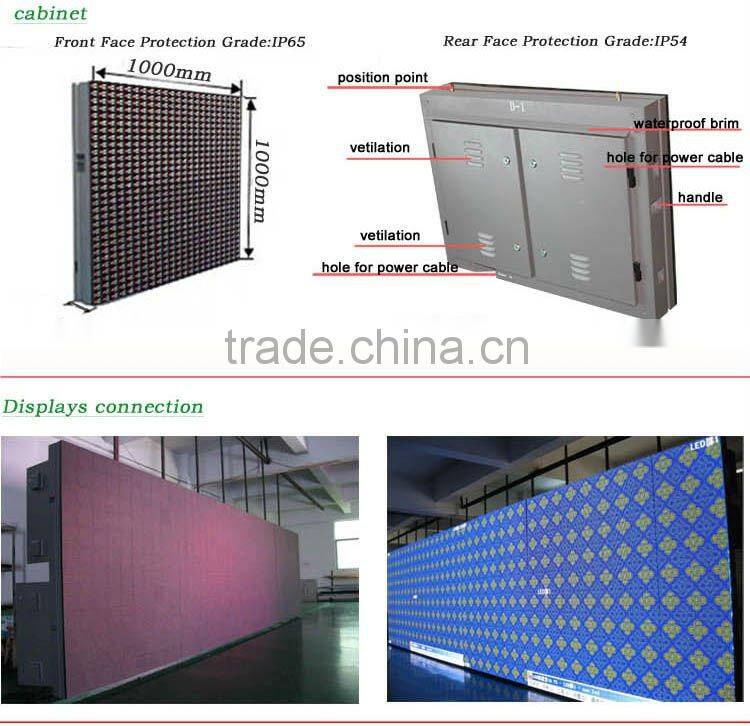 Professional chines xvideo led tv led display with high quality