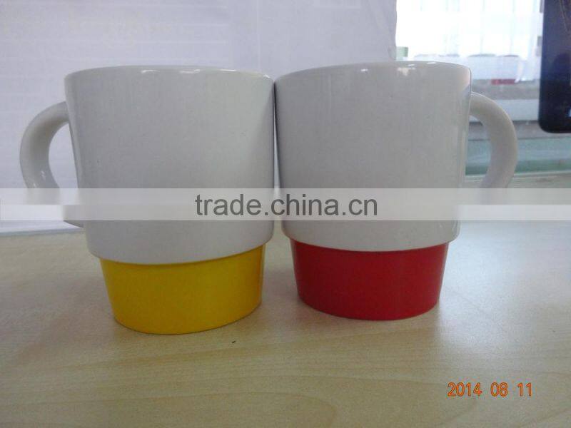 Sublimation Coated Stackable Mug