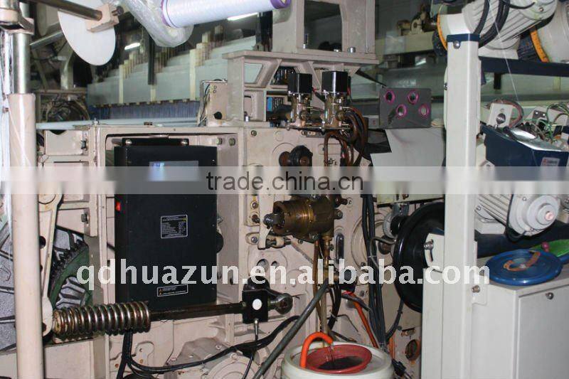 RJW-851-170 water jet loom with double nozzle electric feeder with plain shedding