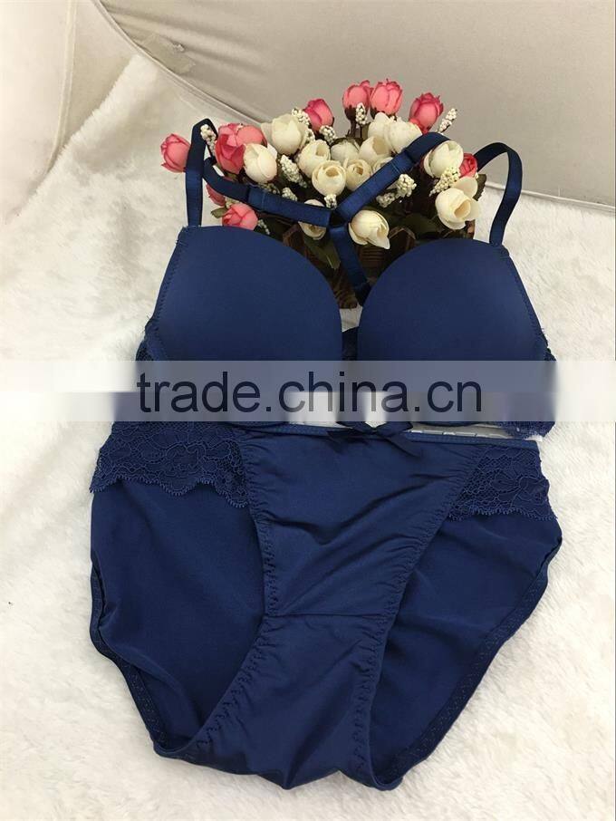 Wholesale front openning push up bra and panty(EBP263)