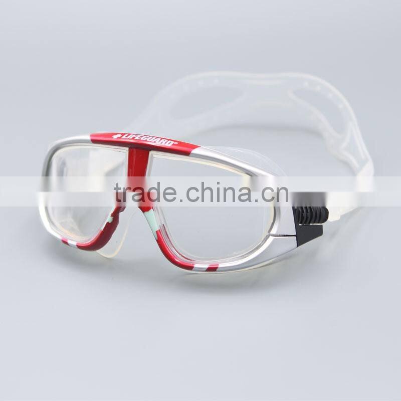 Comfortable Silicone Swimming Goggle with Anti-Fog Lens