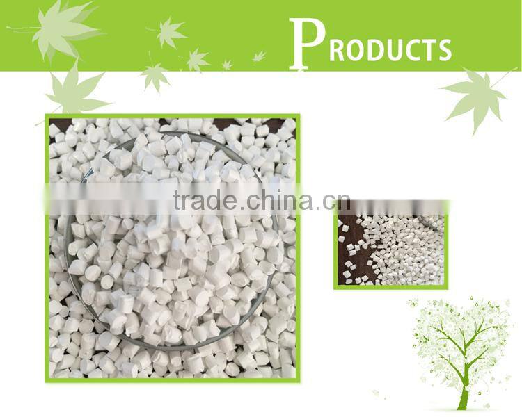 PE Food Grade White Masterbatch with Tio 30%-40%