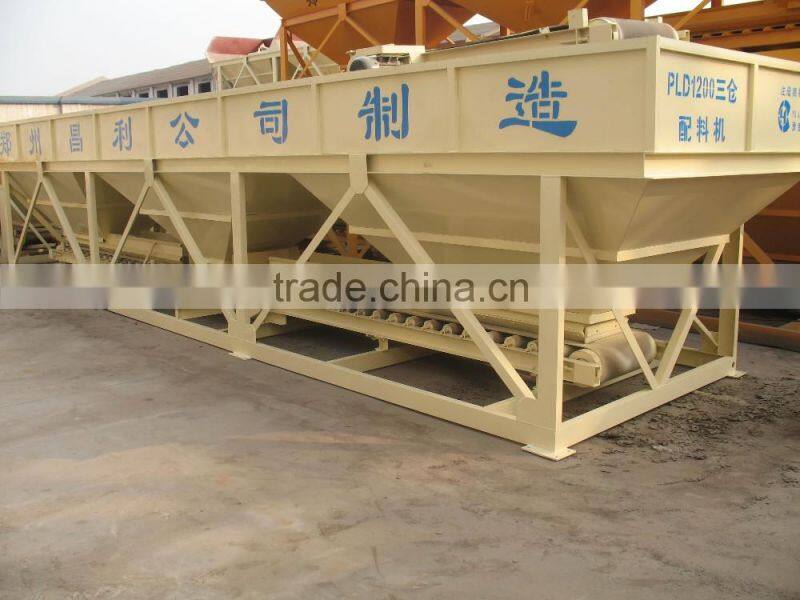 HZS35 concrete batching plant, portable 35m3 concrete batching plant in phillipines