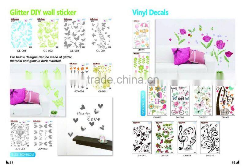 Cartoon Design PP Ceramic Tile Stickers