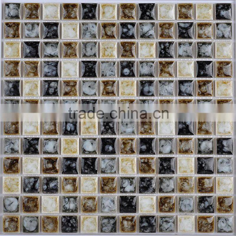 New Design Ice Crack MultiColor Ceramic Mosaic Tile
