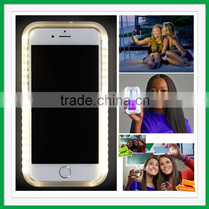 100% Genuine Original Light up LED Selfie hard Case for iPhone 6s 6