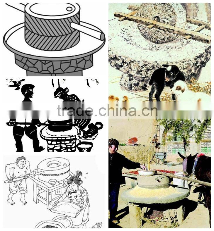 fully automatic wheat flour grinding machine / fully automatic wheat flour mill stone