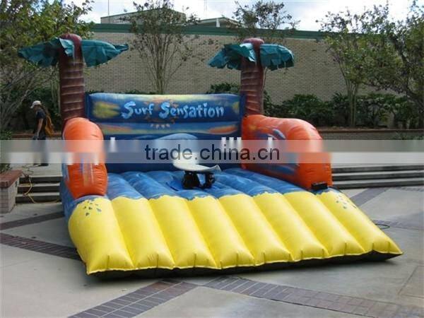 coconut tree inflatable surf rider / Interesting inflatable surf sensation machine