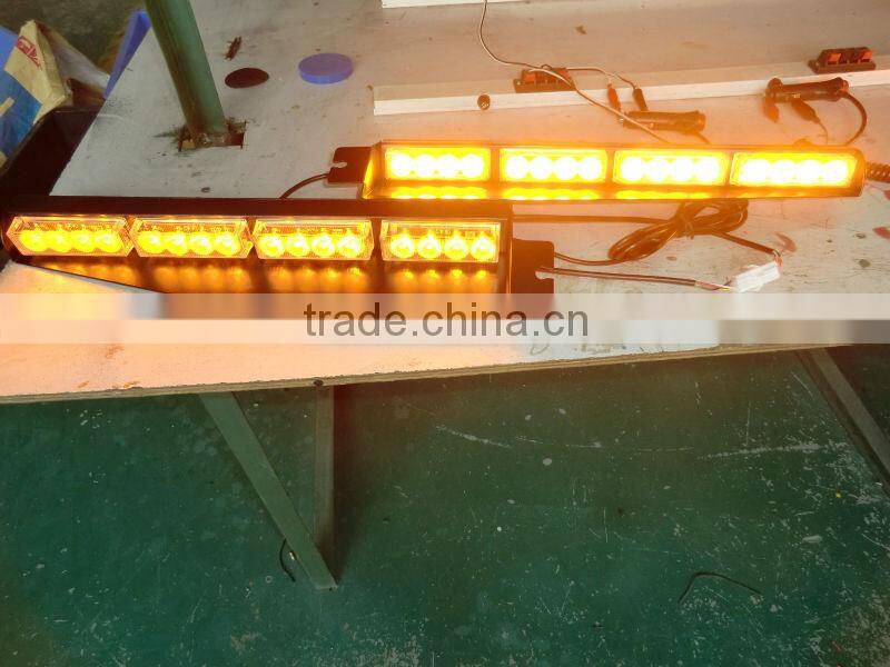 CAR WINDSHIELD LED STROBE FLASHING LIGHT,VISOR LED FLASH STROBE LIGHT (SR-LS-160T), 1W TOP BRIGHT TIR LED