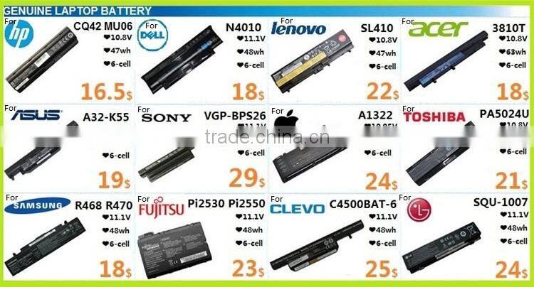 48Wh 4400mAh W540BAT-6 laptop battery for Clevo W540 W550 W155 W545 W155EU W54 W54EU W55 W55EU 6-87-W540S-4U41 6-87-W540S-4W41