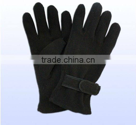 Factory direct offer,Customized design polar fleece glove,anti slip Men's glove