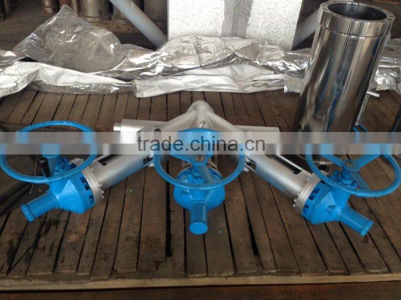 Jacket 4-way melt valve