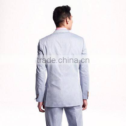2014 Top Quality 100% wool Light Blue wholesale suits