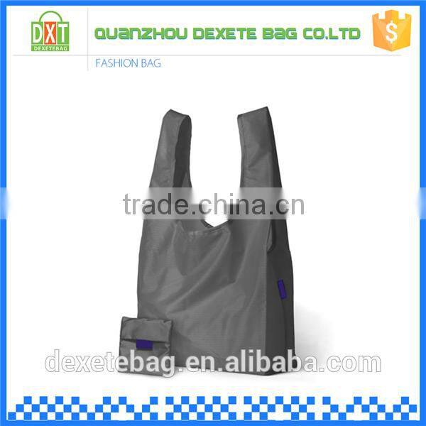 The most popular and cheapest blank tote nylon foldable shopping bag