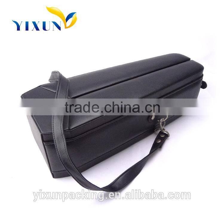 Leather wine box, wine packaging box