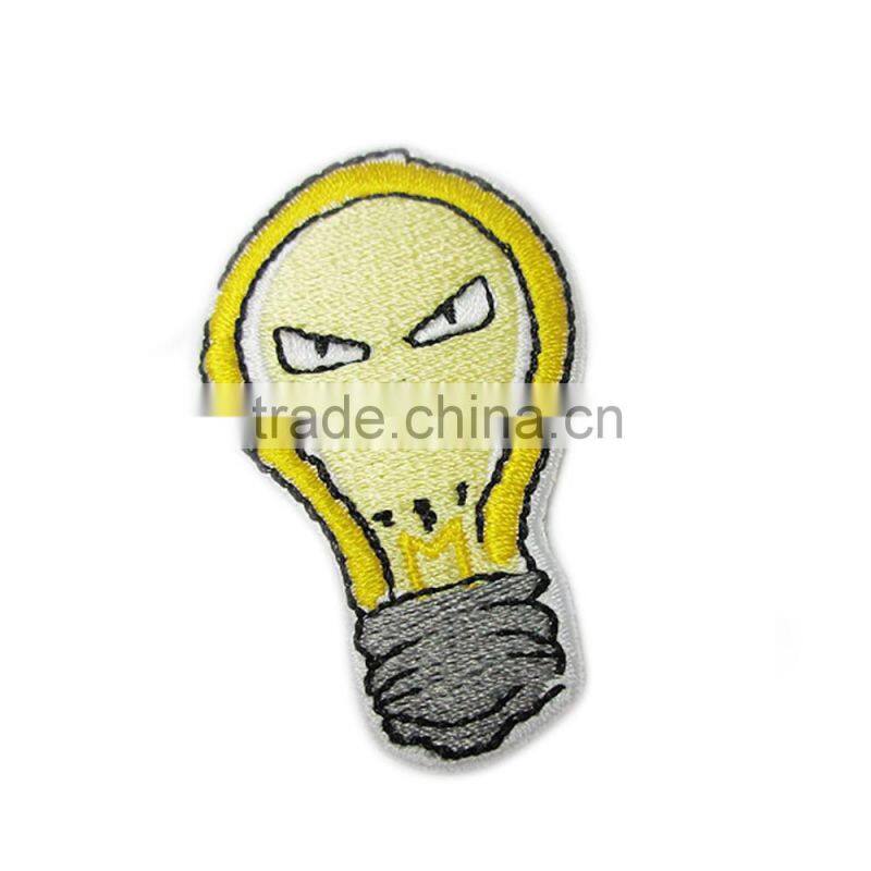 Adhesive Garment Accessory Custom Name Embroidered Patch