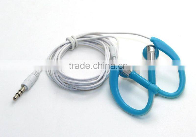 good quality in-ear earhook with wholesale hot selling earphone