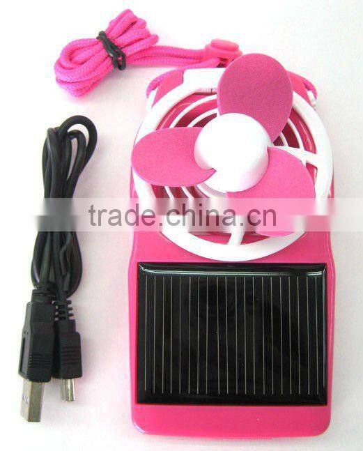 2012 hottest business gifts small fan solar power