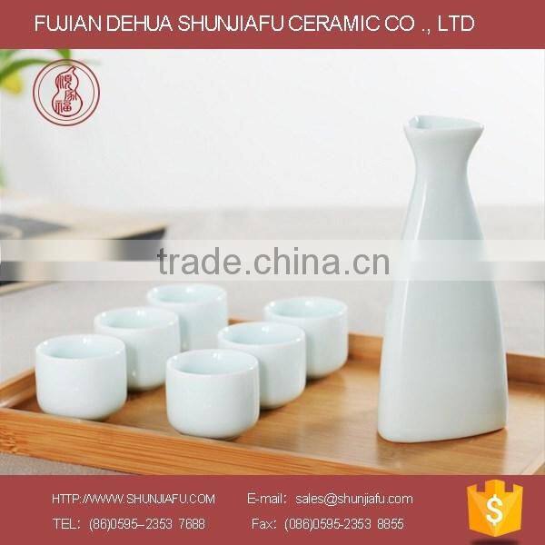 Solid Color Ceramic Wine Set