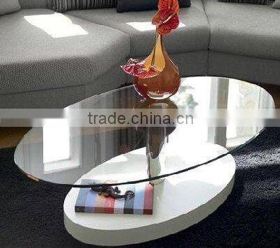 Shaped Tempered Glass Table Top