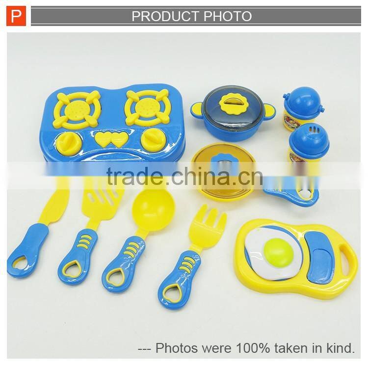 Pretend play tableware kitchen toy set for kids
