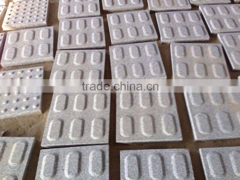 China grey granite paving stone,grey blind paving stone