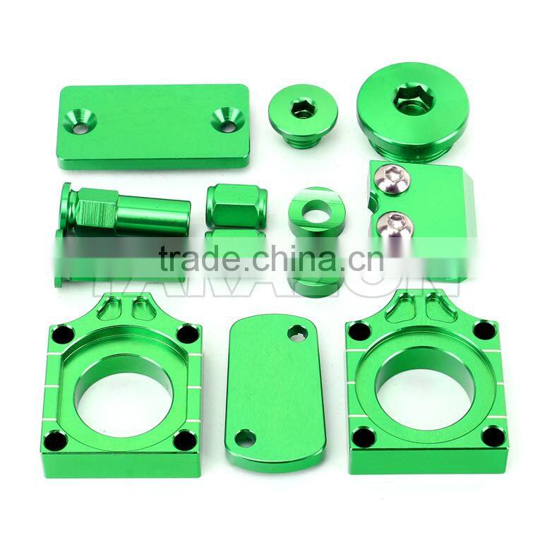 Dirt Bike Kawasaki KXF250 High Quality CNC Billet Aluminum Bling Kit Set