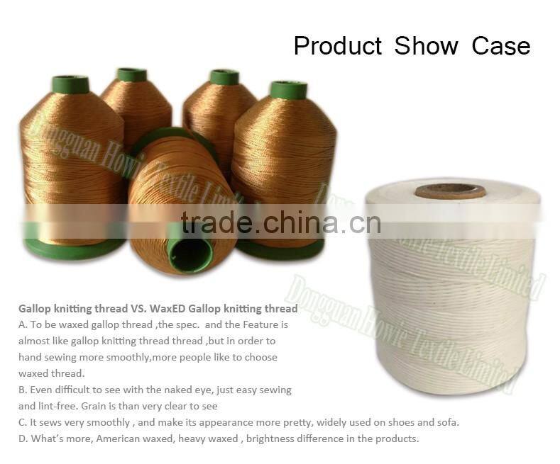 Ployester thread gallop knitting thread from manufacture directly