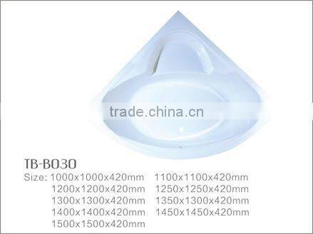 TANGBIAO Acrylic corner bathtub for African Market NEW STYLE
