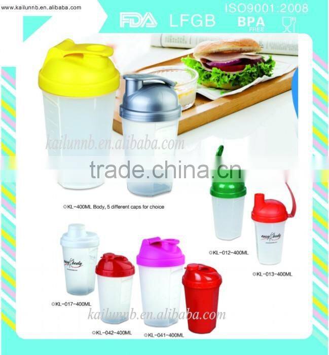 Convenient promotional plastic 300ml water bottle made in BPA free foodgrade PP