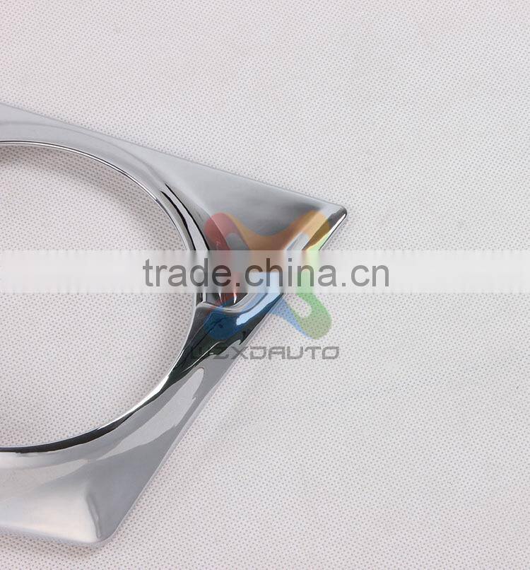 FOR MITSUBISHI TRITON L200 TRITON/L200 2015 CHROME FRONT FOG LAMP LIGHT COVER