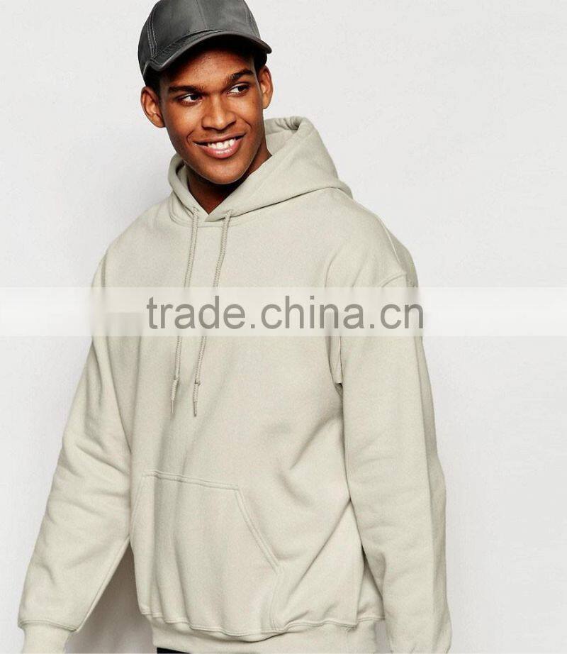 Daijun good quality oversized no zipper white sting causal fleece plain custom men hoodies