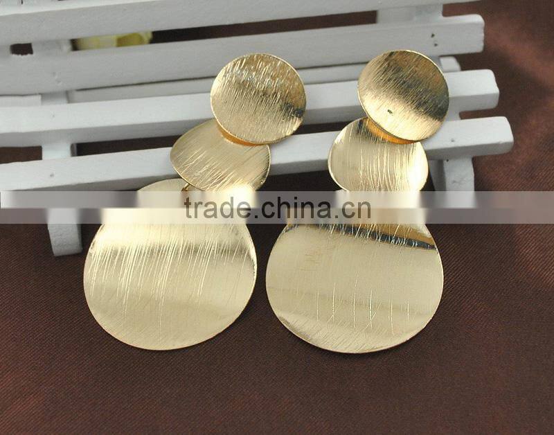 Hot Sales Latest Jewellery Gold Stud Earrings for Women