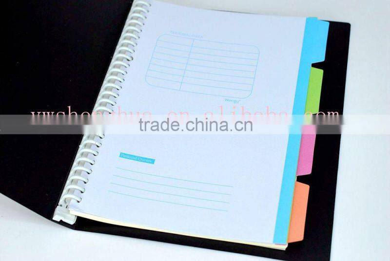 school paper note book/customized note book/spiral note book