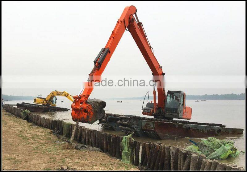 Cheap Swamp Excavator Pontoon , Model: MAX200PU-S