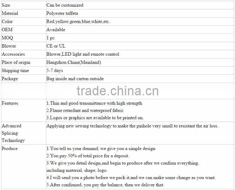 Lighting Inflatable Log Cabin for Christmas Decoration