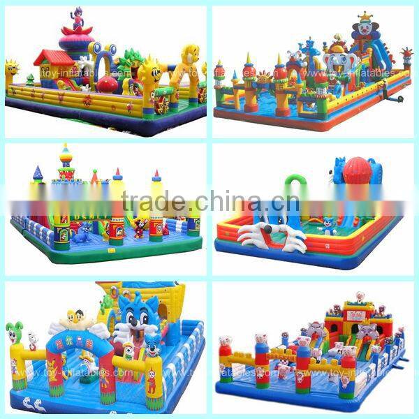 Discount commercial inflatable outdoor playground equipment