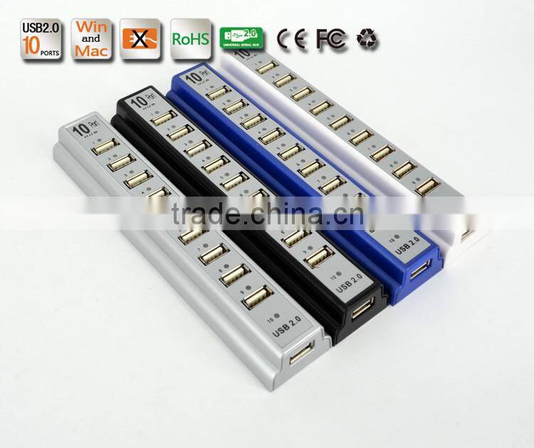 Top Grade 10 port usb 2.0 hub from usb por hub suppliers with lager capacity