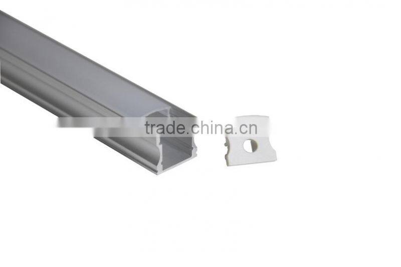 Deep Sink 15mm Highness Will not See LED U Shaped Plastic Profile