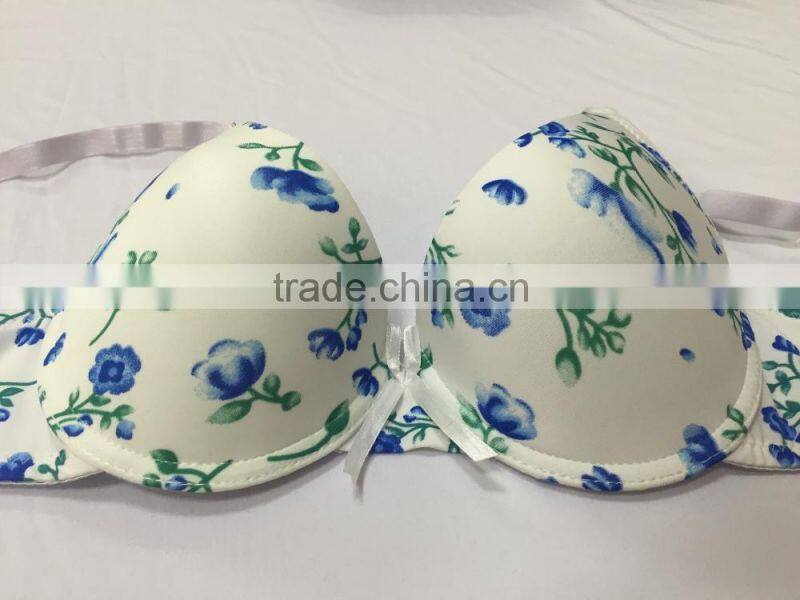 Comfortable Choice: Classical Sexyt Floral Pattern Extreme Push UP Padded Bra