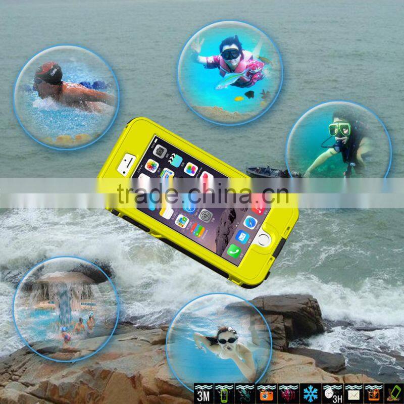 waterproof case for APPLE iPhone 6 with Fingerprint, for iphone 6s waterproof case