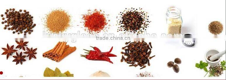 Kitchen glass jars for spice storage