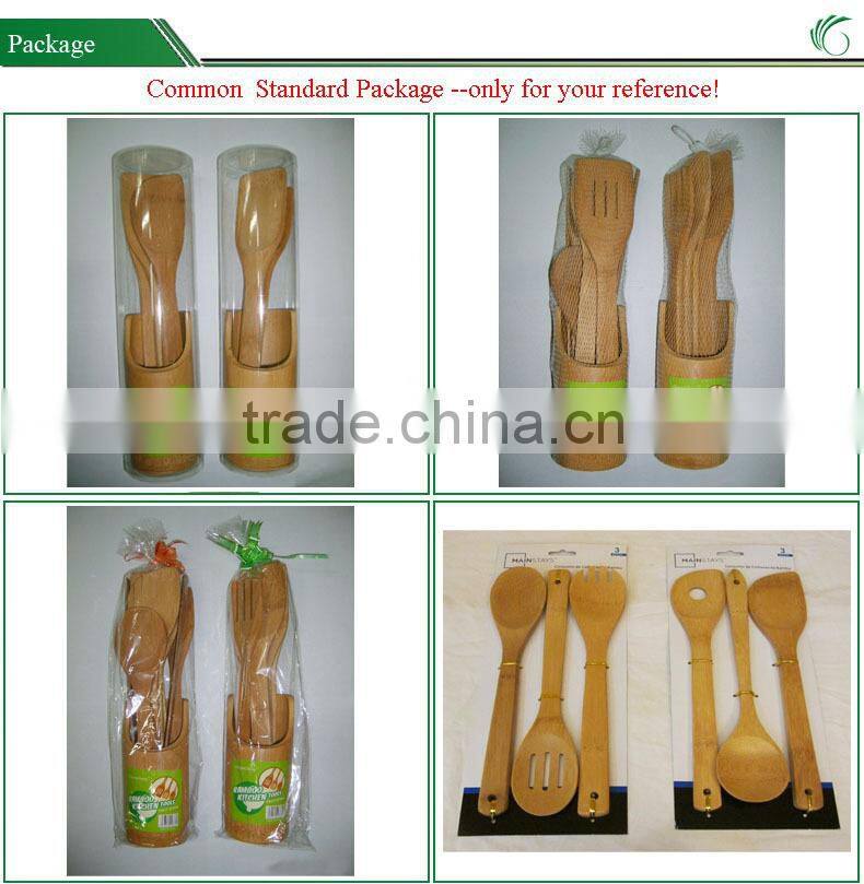 SP206 Totally Bamboo 6 Pieces Utensils Set, Spatulas Kitchen Utensil Set