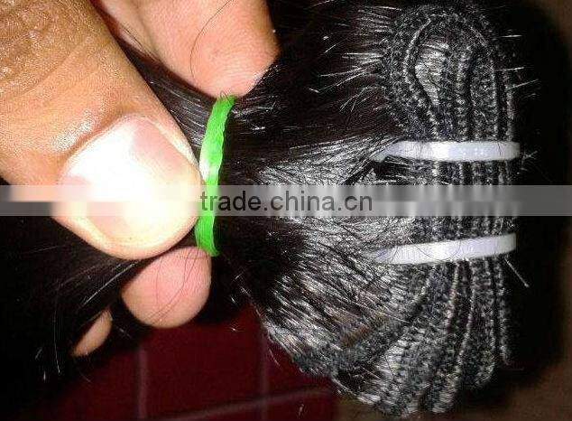 100% unprocessed Indian virgin remy human hair extension/bulk