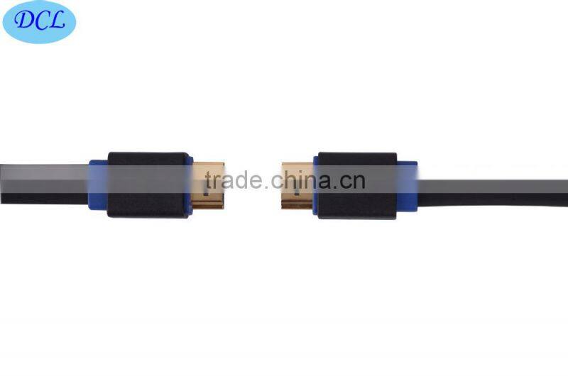 1.8M flat hdmi cable with double color
