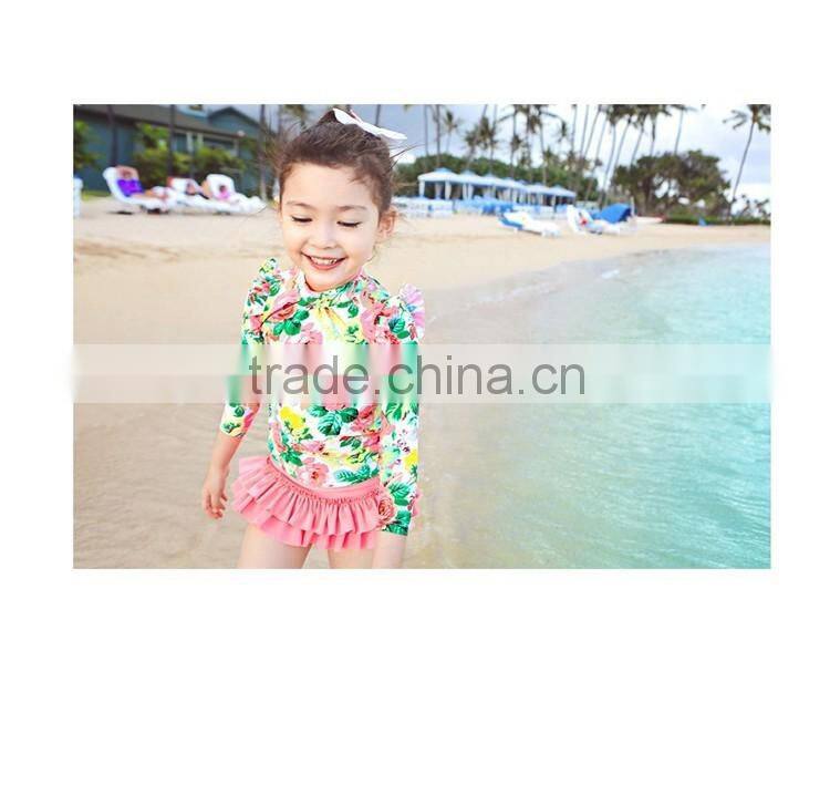 2016 lovely new stylish watermelon Polka Dot girls bathing suit ,girl bikini swimsuit Wear