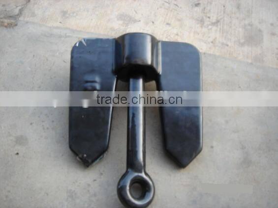 Balack PE Coated Coated Navy Anchor